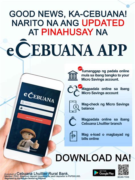 how to send cebuana online|eCebuana App • Cebuana Lhuillier Pawnshop.
